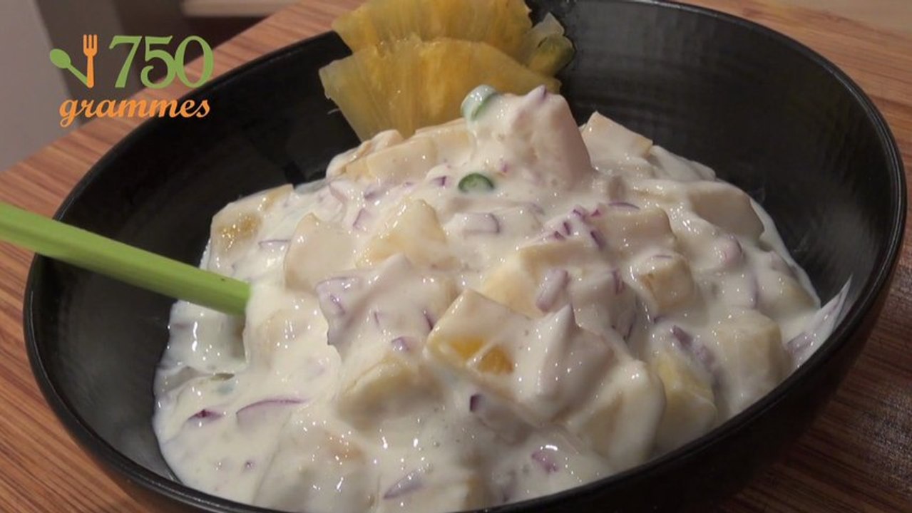 Recette de Raïta d'ananas - 750 Grammes