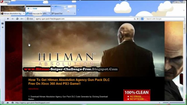 Get Free Hitman: Absolution Agency Gun Pack DLC