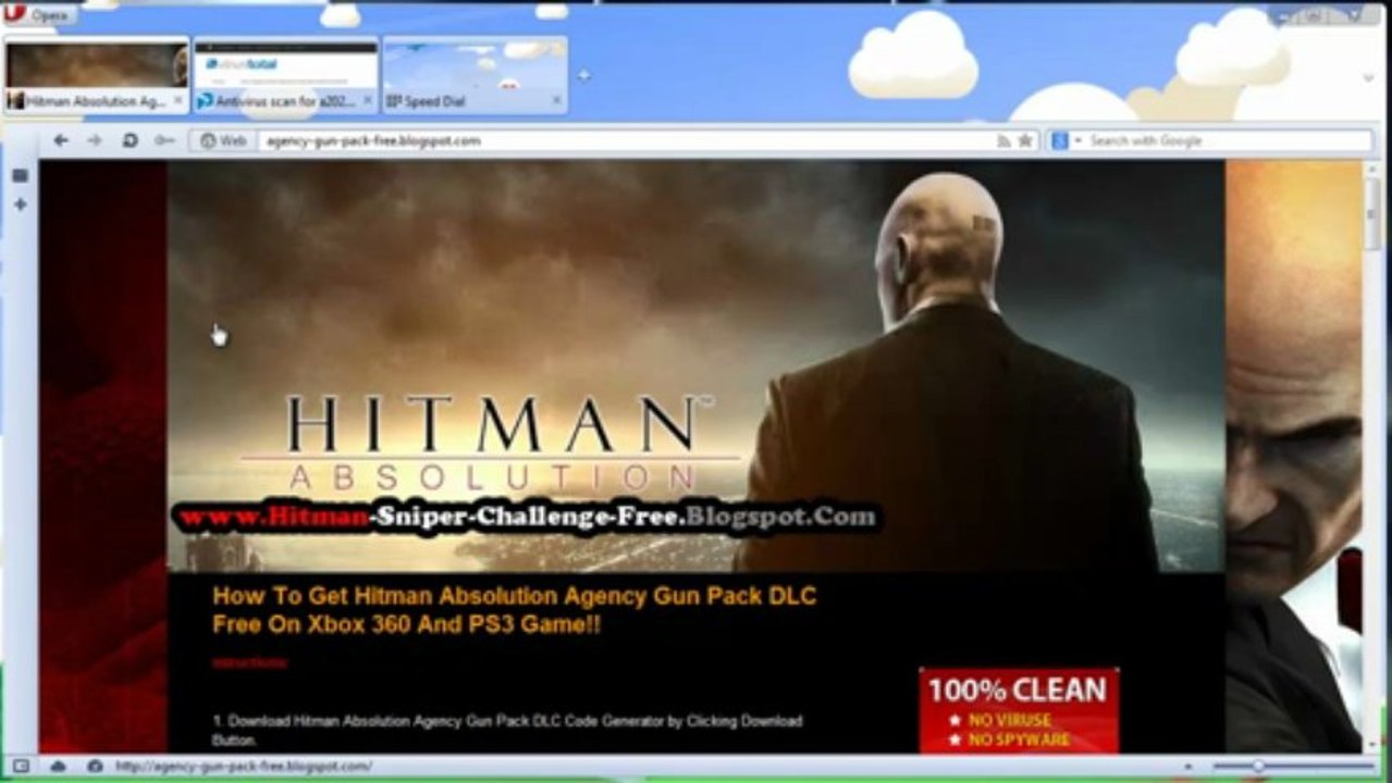 Get Free Hitman: Absolution Agency Gun Pack DLC
