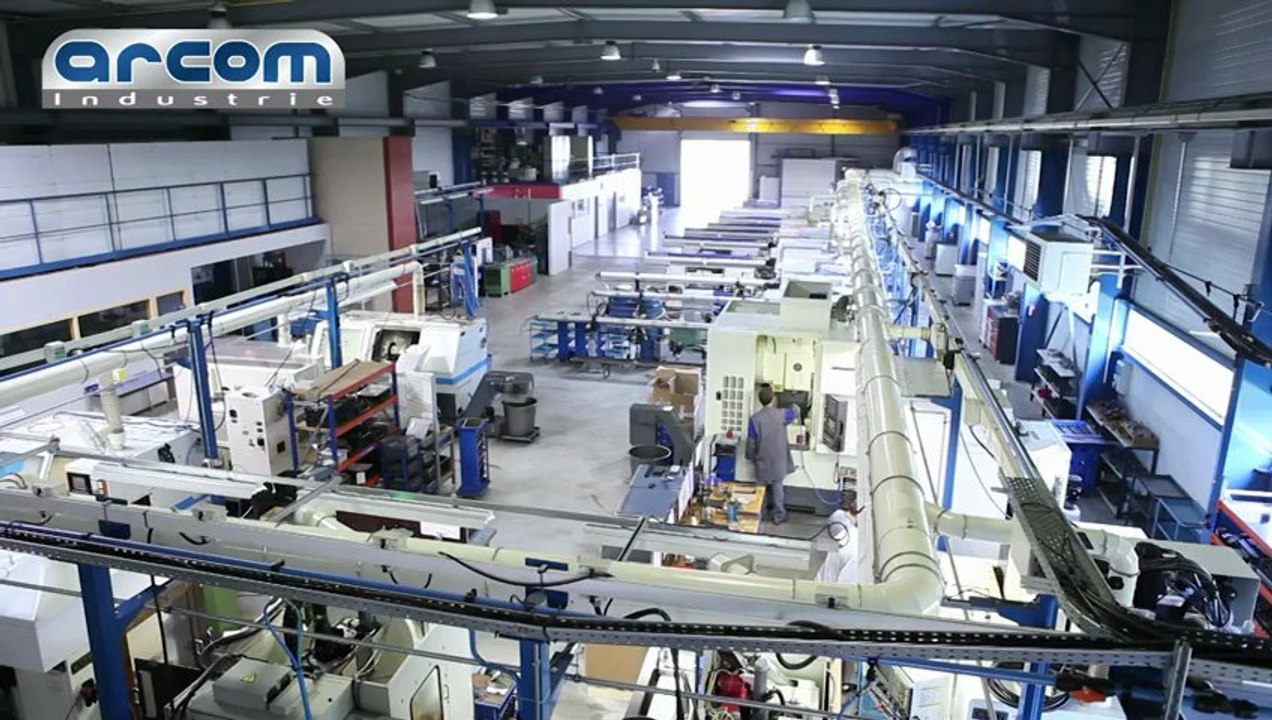 Arcom Industrie - Usinage CN - Decolletage - Fraisage 5 axes UGV