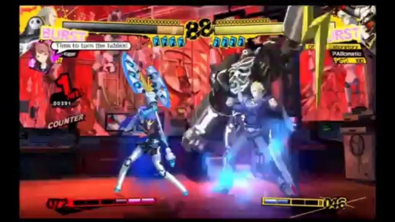 Persona 4 arena / du fight entre pote 06