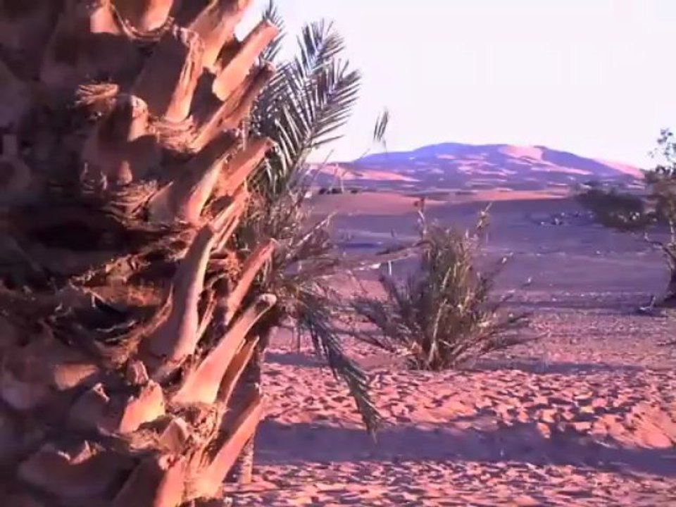 MAROC 2013 - MERZOUGA - soleil levant sur l'Erg Chebbi