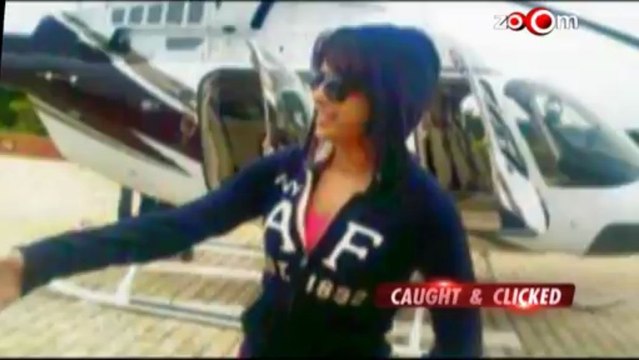 Priyanka pays a visit to Vaishno Devi