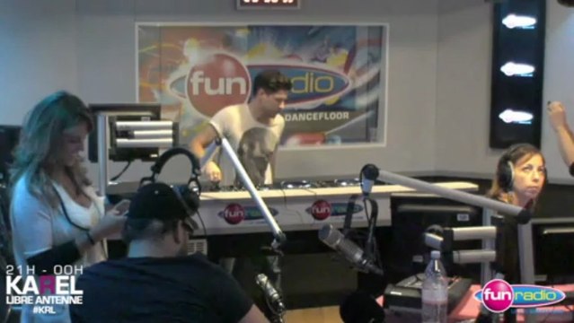 quentin mosimann mixe dans la libre antenne de Karel