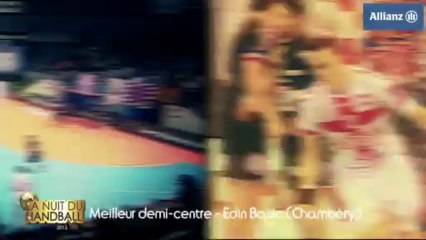 Nuit du Handball - Le Chambérien Edin Basic est élu meilleur demi-centre