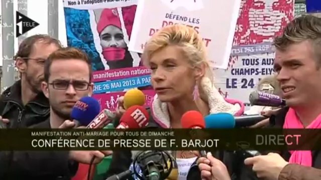 Frigide Barjot : Je ne pense pas me rendre à la manifestation