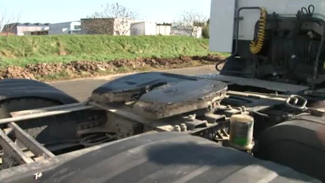 Permis CE - Positionnement du véhicule tracteur