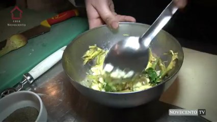 Le ricette di Casa Novecento - Fagottino di pasta ai carciofi (HD)