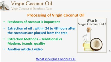 What Is Virgin Coconut Oil