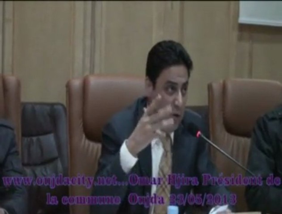 président de la commune Omar Hjira / a propos du  Festival  Oujda - lille