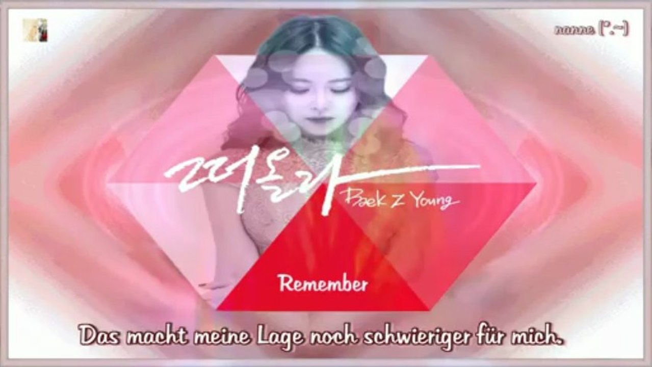 Baek Ji Young - Remember k-pop [german sub]