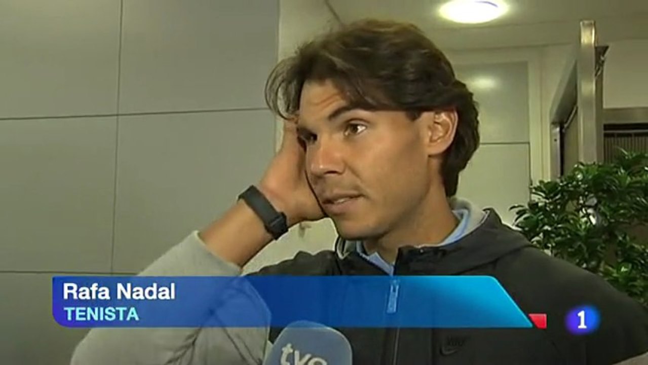 Rafael Nadal: Interview after the Draw Ceremony at Roland Garros 24/05/13 (RTVE)