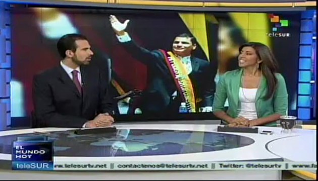 Todo listo para la juramentación de Rafael Correa en Quito