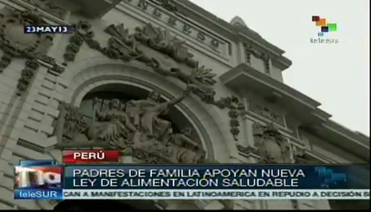 Gobierno peruano promulga nueva ley de alimenta...