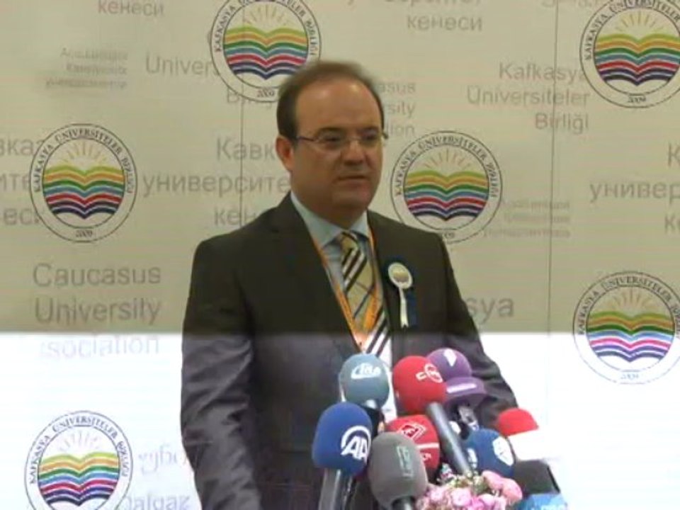 KUNIB III. OLAĞAN KONGRE (20-21 MAYIS 2013 BAKÜ) TİKA BAŞKANI DR. SERDAR ÇAM'IN BASIN TOPLANTISI