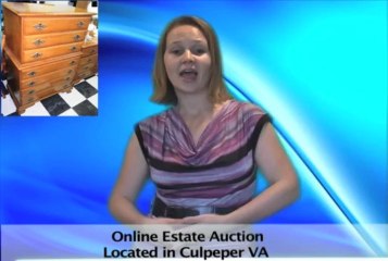 Online Estate Auction in Culpeper VA