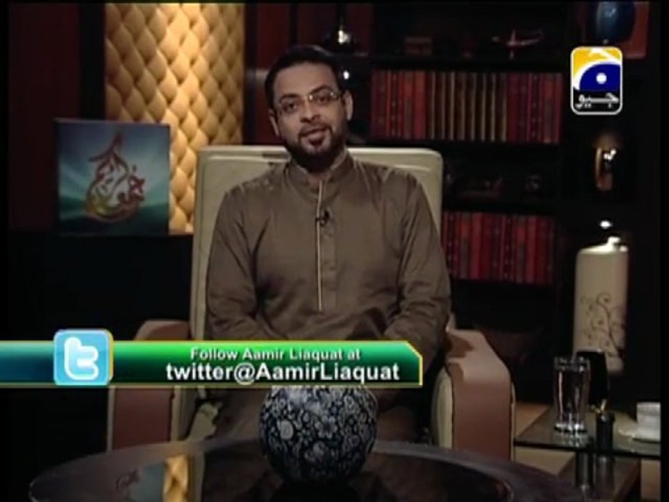 Jummah Kareem Ep # 16 Part 2 with Aamir Liaquat Husain on Geo tv at 24-5-2013
