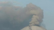 Mexican volcano shoots ash, smoke into sky