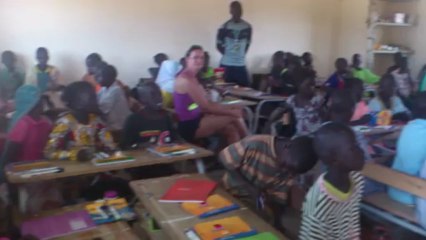 Les Gazelles à l'école