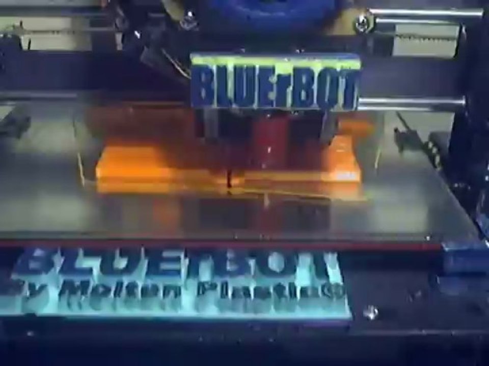 BLUErBOT 3d prints a .25 caliber Derringer Prototype