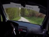 Denis Millet Guillaume Duval Rallye du Limousin 2013 208 rally cup AFC racing special 1