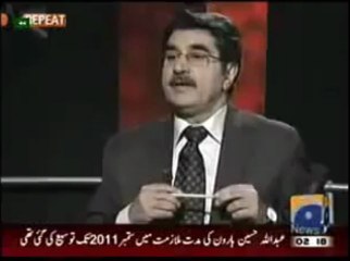 General (Retd) Ziauddin Butt in Jawab Deyh - 4 (GEO TV 31 Oct 2010)