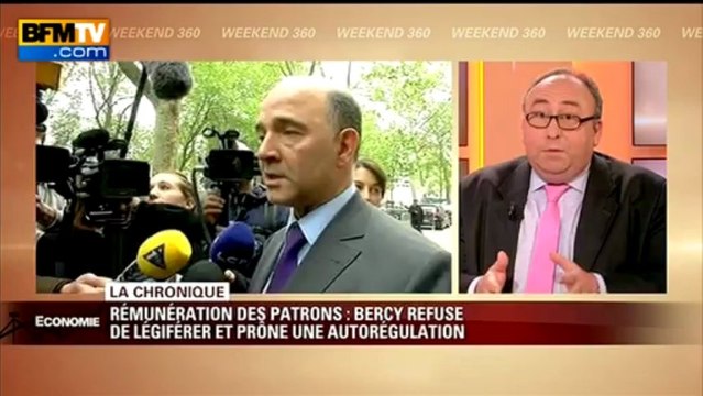 Eco du soir - Rémunération des patrons: Bercy refuse de légiférer et prône une autorégulation - 24/05