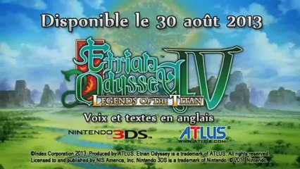 Etrian Odyssey 4 : Legends of the Titan - Trailer pour la sortie du jeu en Europe