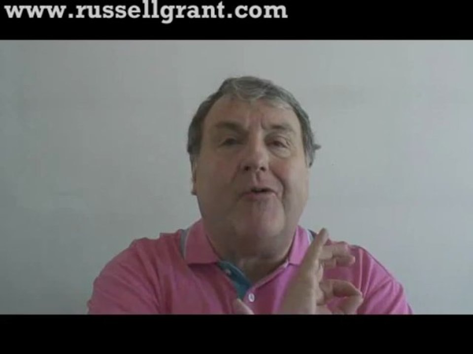 Russell Grant Video Horoscope Scorpio May Saturday 25th 2013 www.russellgrant.com