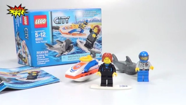 Lego Surfer Rescue City Coast Guard Review