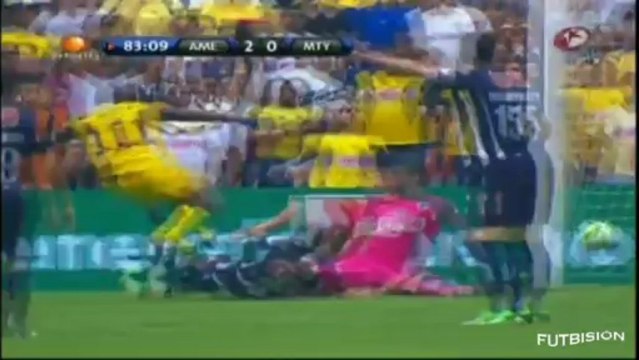 América vs Monterrey 2-1 Liguilla Semifinal Vuelta Clausura 2013 Liga MX - Goles