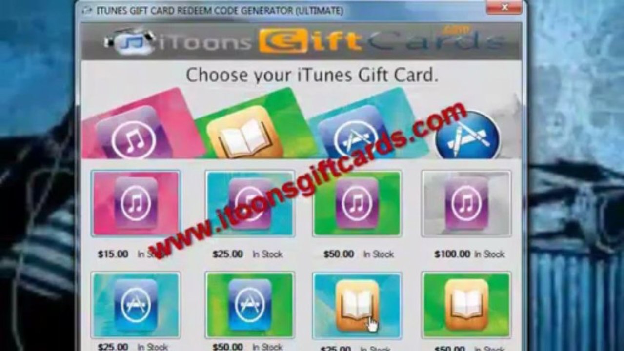 [May  2013 iTunes gift card generator by AppleTools