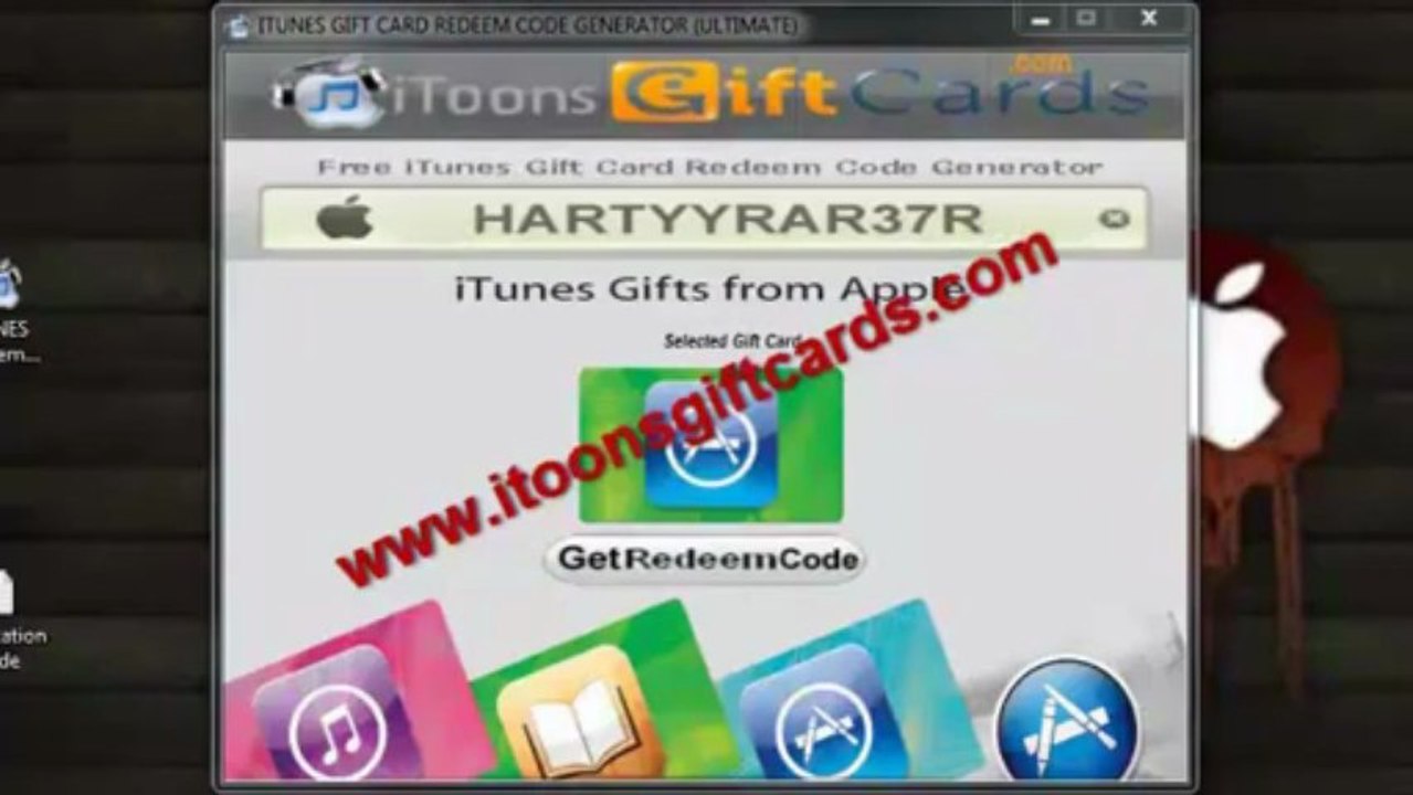 iTunes Gift Card Generator 2013 - Free Download - Mediafire - Daily Tested & Updated – Working
