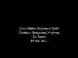Championnat Régional Critérium GAM le 19 mai 2013