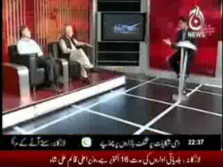 Brigadier Imtiaz in Live with Talat (AAJ TV 2009)