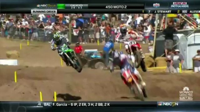 2013 AMA 450 Motocross Rd 1 Hangtown Moto 2 HD 720p slicknick610