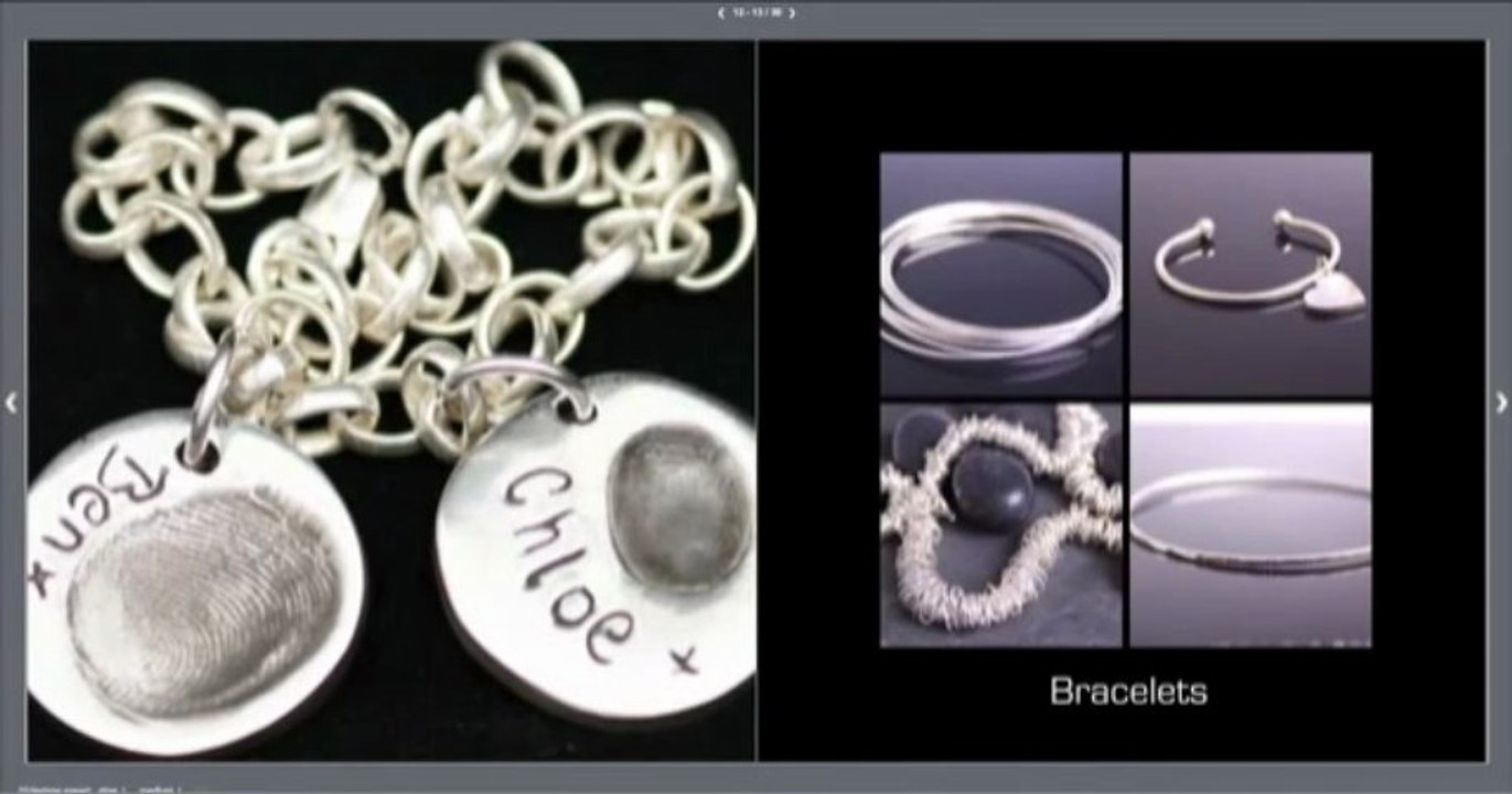 Fingerprint Jewellery Options