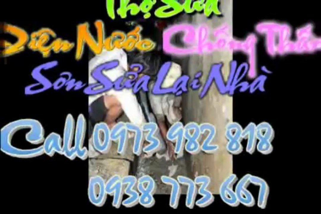 THỢ SỬA ĐƯỜNG ỐNG NƯỚC TẠI TPHCM TEL 0932 004 556