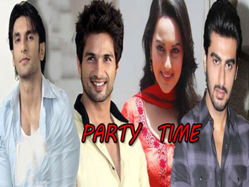 Sonakshi Sinha Parties with Btown Hot Guys