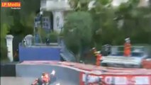 2013 F1 Monaco GP Felipe Massa Crash FP3
