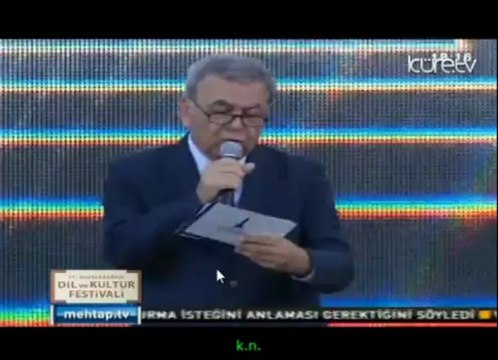 1 İZMİR AÇILIŞ İstiklal marşı Aziz Başkan 11. Türkçe Olimpiyatı