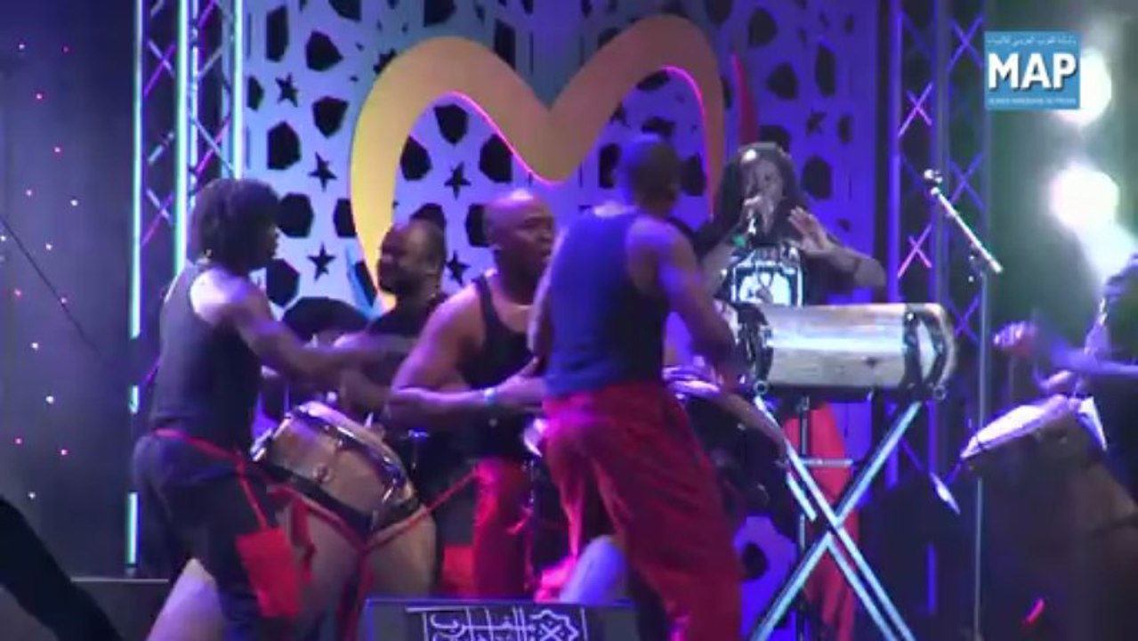 مجموعة طبول برازا تحيي حفلا فنيا في أول أيام مهرجان موازين