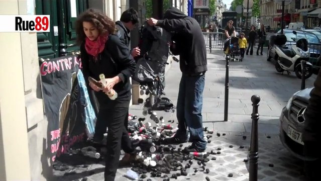 Notre-Dame-des-Landes : dépôt de grenades et cartouches de lacrymos devant le siège du fabriquant à Paris