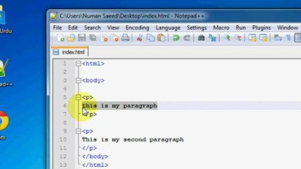 HTML Tutorials In Urdu Lesson 6