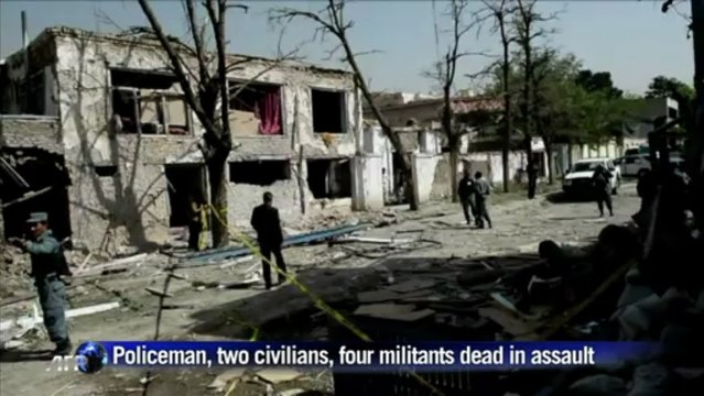 Afghan security forces hailed after Kabul attack