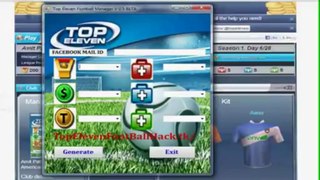 Top Eleven Football Manager Hack - Top Eleven Football Manager Unlimited Tokens,Cash & More MAY-2013