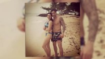 Bikini-Clad Kelly Brook and Danny Cipriani Cuddle Up on Romantic Caribbean Getaway