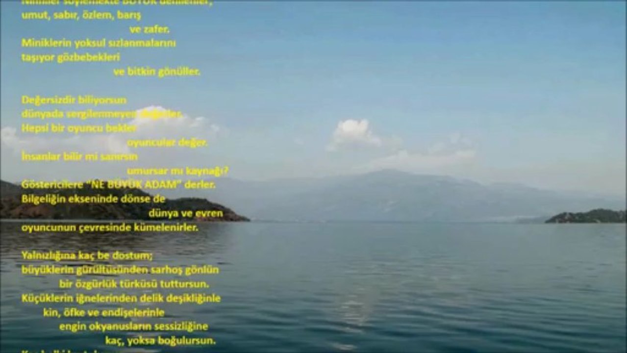 Kaç (Şiir) müzikli (Abdullah DEMİREL)