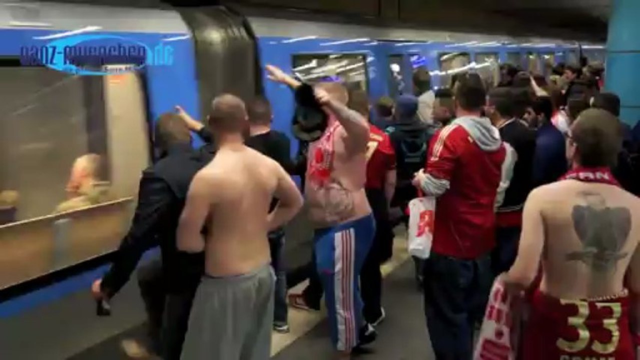 Party pur! Champions League Finale 2013 auf der Leopoldstraße München