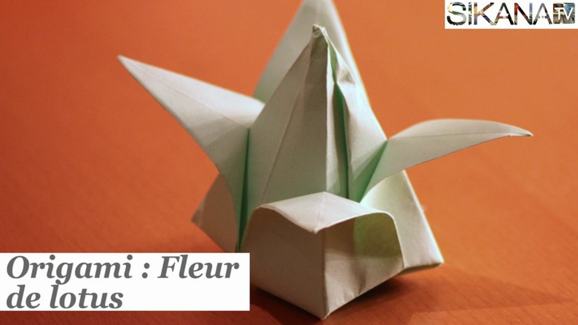 Origami Fleur De Lotus Gonflable Eb Papier Video Dailymotion